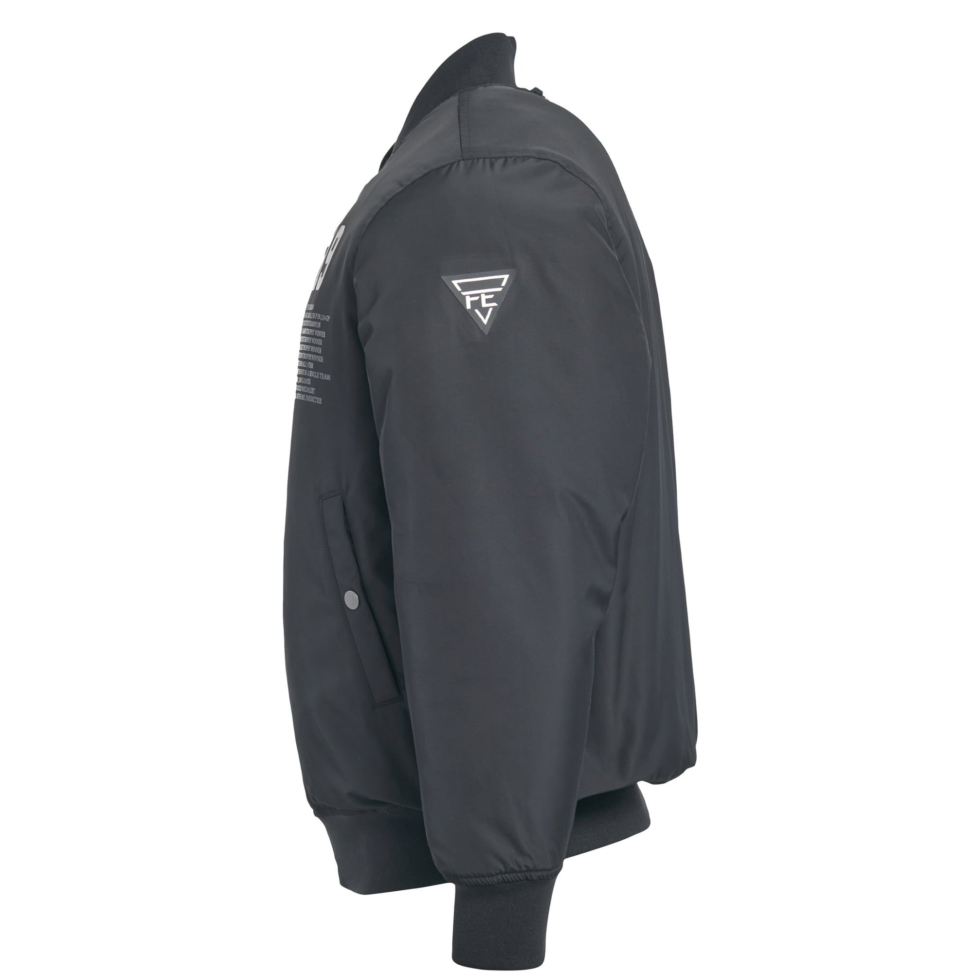 Veste bomber réversible zippée pour homme FE Steve Yzerman rouge/noir des Red Wings de Détroit